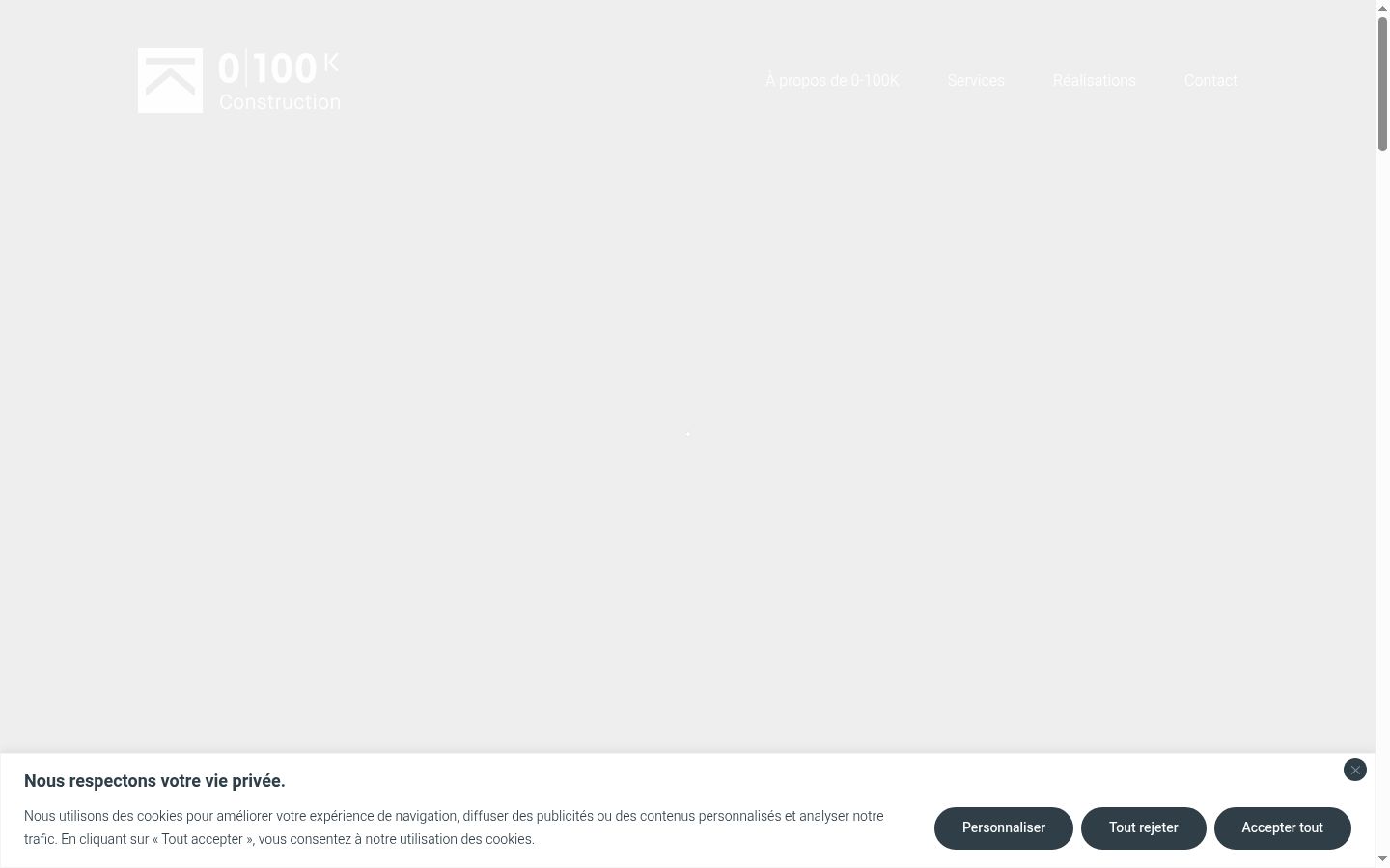 Screenshot tal-banner tal-kunsens muri qabel kwalunkwe interazzjoni