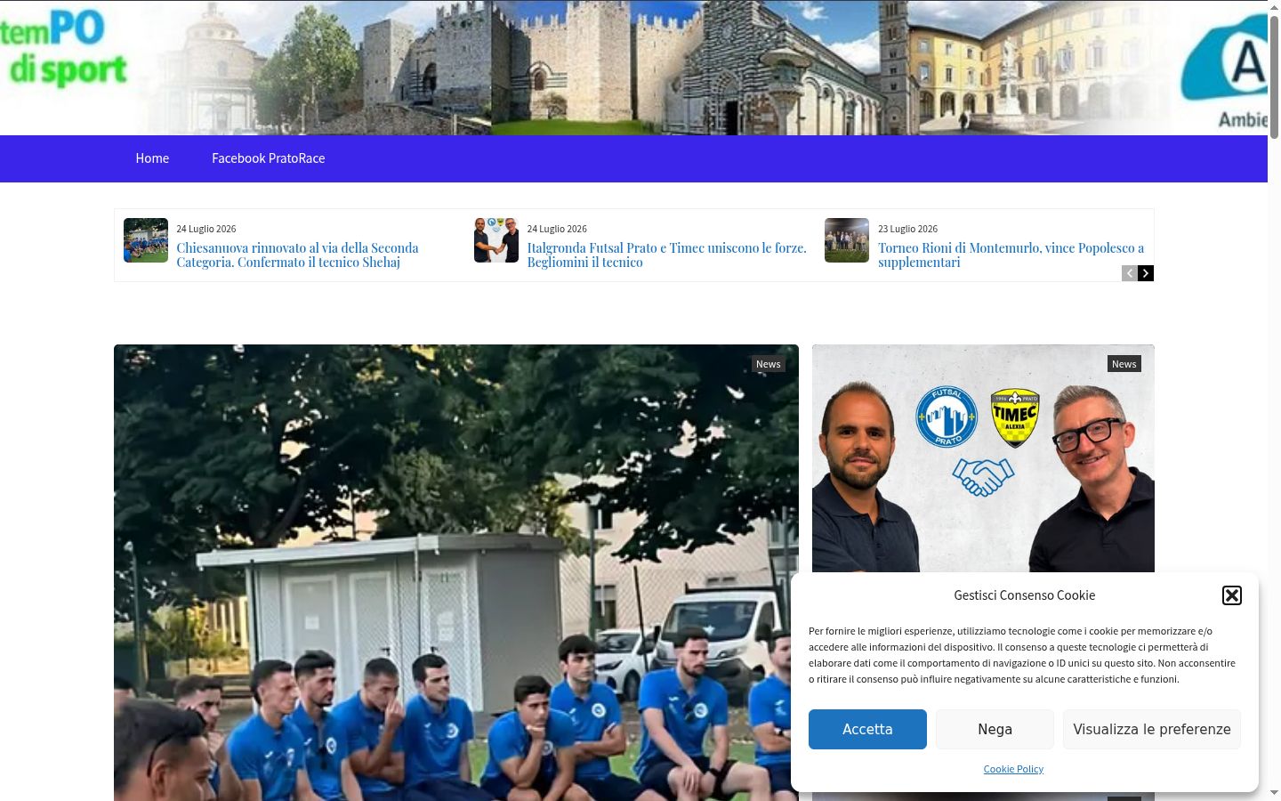 Snímek obrazovky baneru souhlasu zobrazeného před jakoukoli interakcí