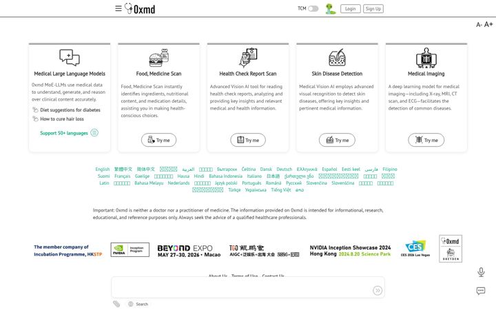 Screenshot of 0xmd.com