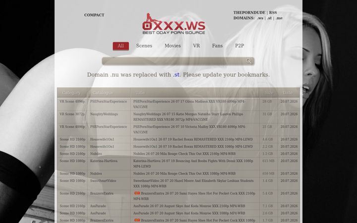 Screenshot of 0xxx.ws