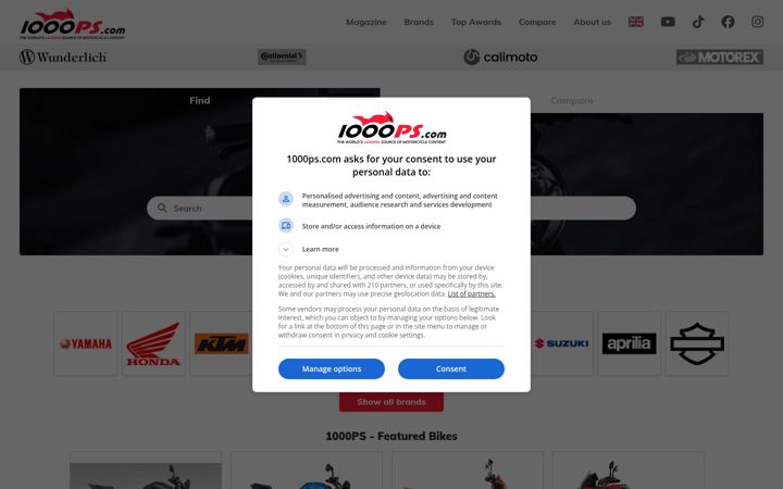 Screenshot of 1000ps.com