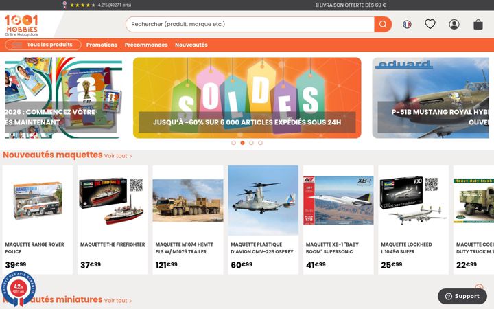 Képernyőkép: 1001hobbies.fr