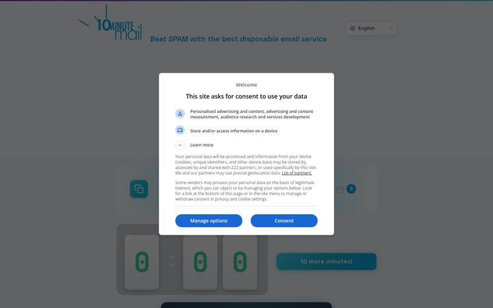 10minutemail.com
