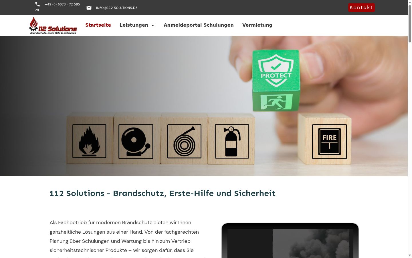 Screenshot des Einwilligungsbanners vor jeglicher Interaktion