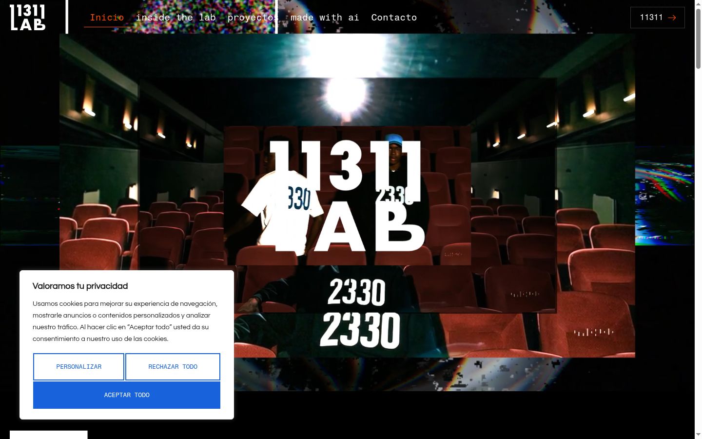 Screenshot tal-banner tal-kunsens muri qabel kwalunkwe interazzjoni