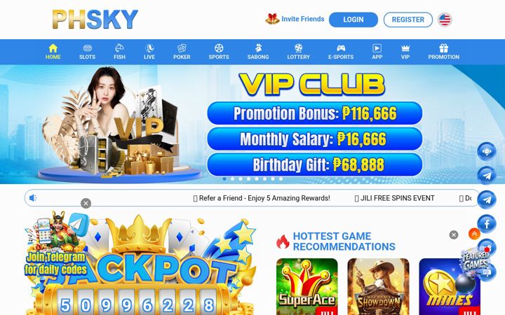 Screenshot of 116phsky.vip