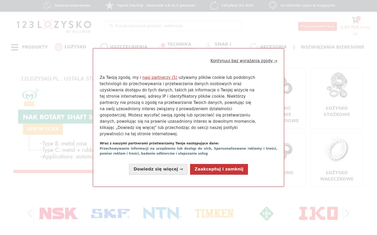 Snímek obrazovky baneru souhlasu zobrazeného před jakoukoli interakcí