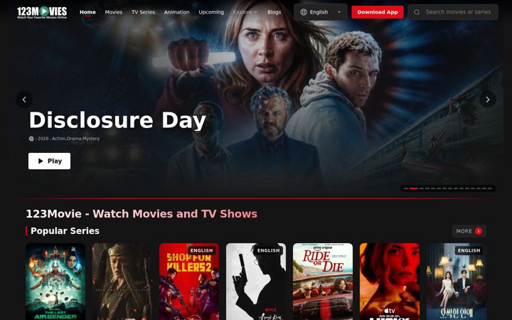 Screenshot of 123movies.hk