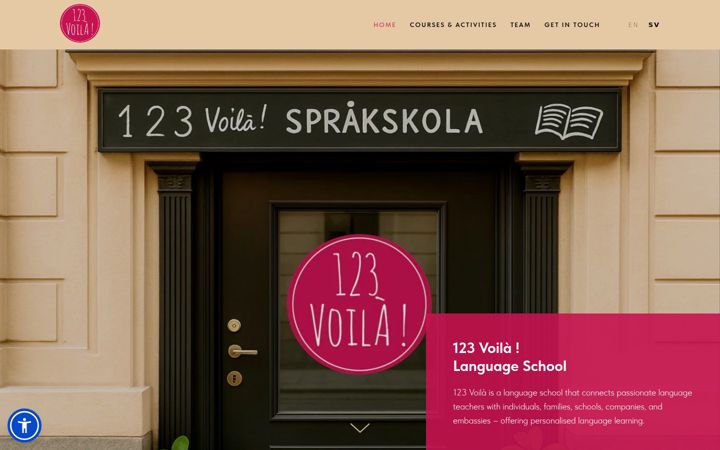 Ekraanipilt saidist 123voila.se