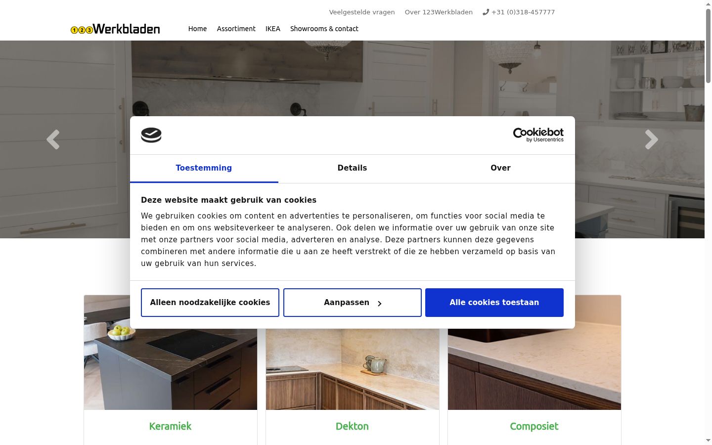 Sutikimo reklamjuostės, rodytos prieš bet kokią sąveiką, ekrano kopija