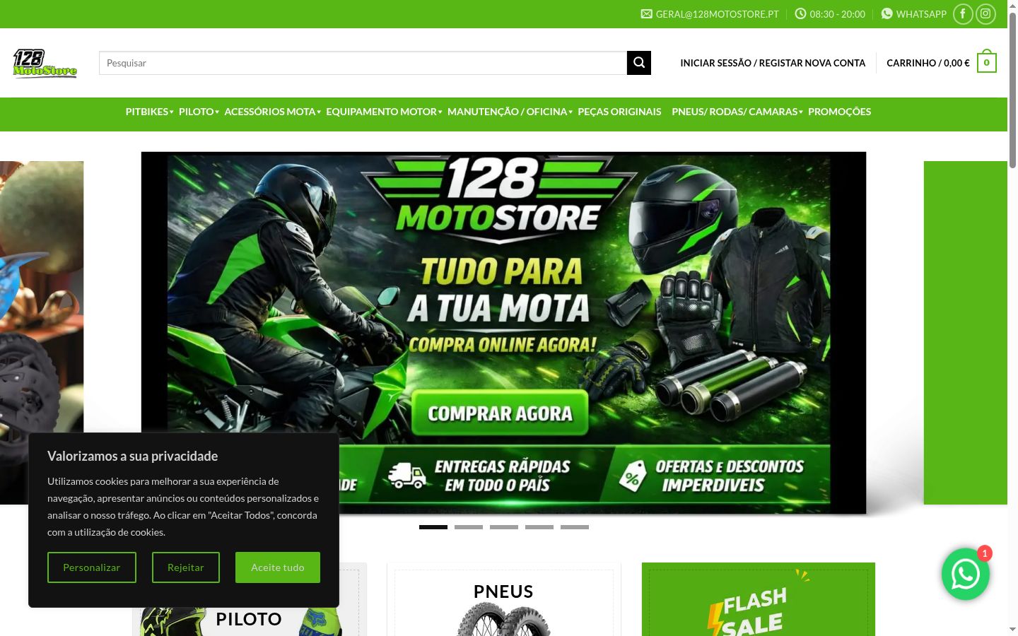 Sutikimo reklamjuostės, rodytos prieš bet kokią sąveiką, ekrano kopija