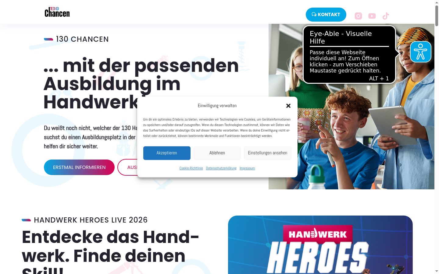 Zrzut ekranu banera zgody wyświetlanego przed jakąkolwiek interakcją