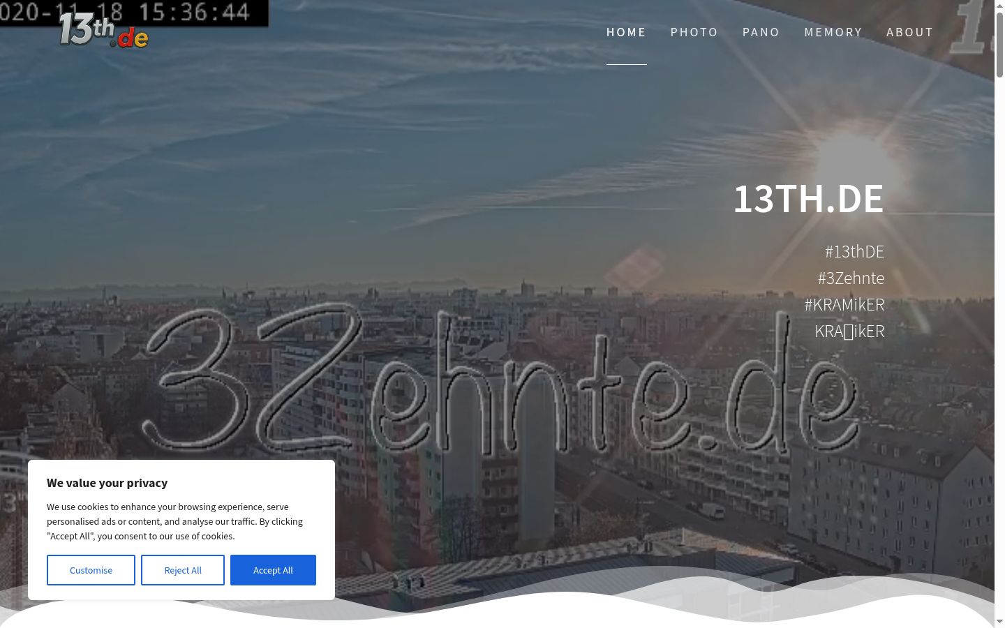 Screenshot tal-banner tal-kunsens muri qabel kwalunkwe interazzjoni