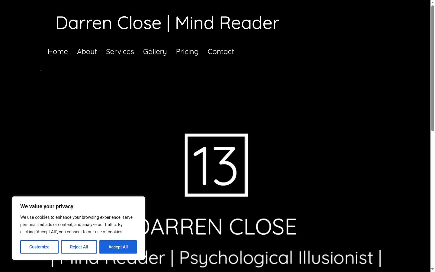 Screenshot tal-banner tal-kunsens muri qabel kwalunkwe interazzjoni