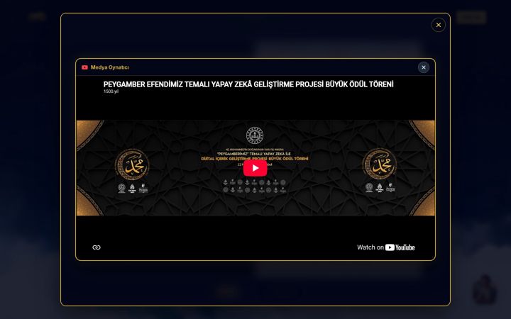 Screenshot of 1500yil.com