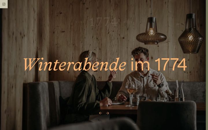 Screenshot of 1774.at