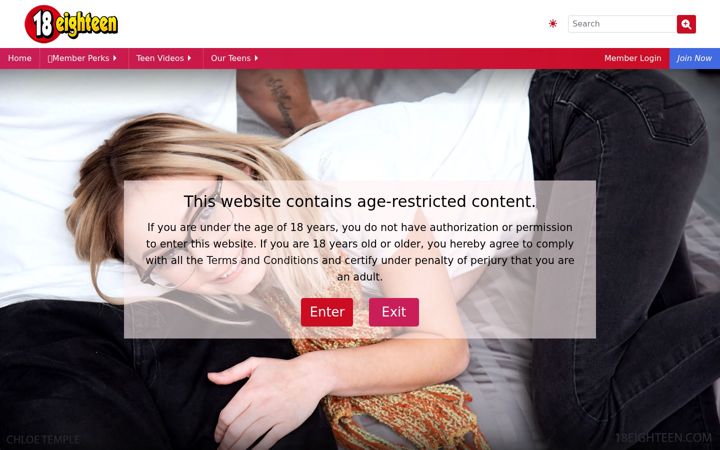 Screenshot of 18eighteen.com