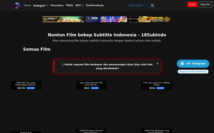 Zrzut ekranu 18subindo.com