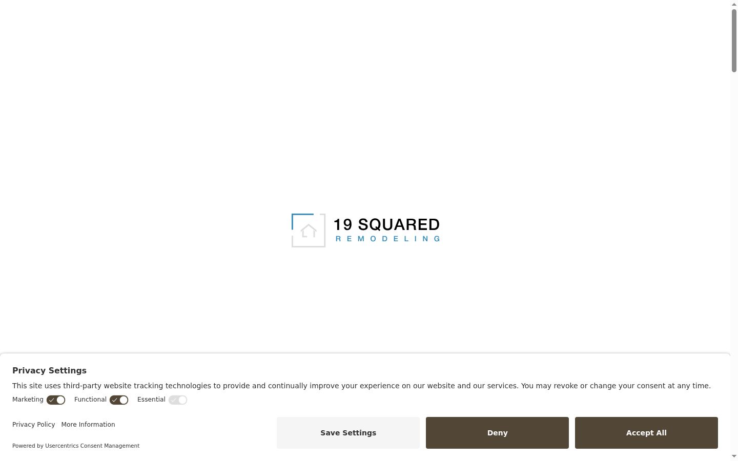 Screenshot του banner συγκατάθεσης που εμφανίστηκε πριν από οποιαδήποτε αλληλεπίδραση