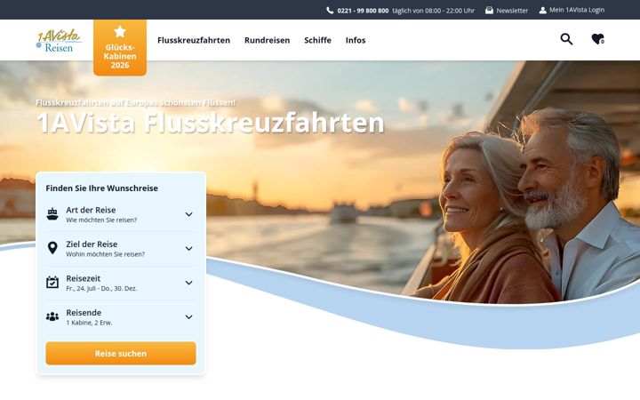 Screenshot of 1avista.de