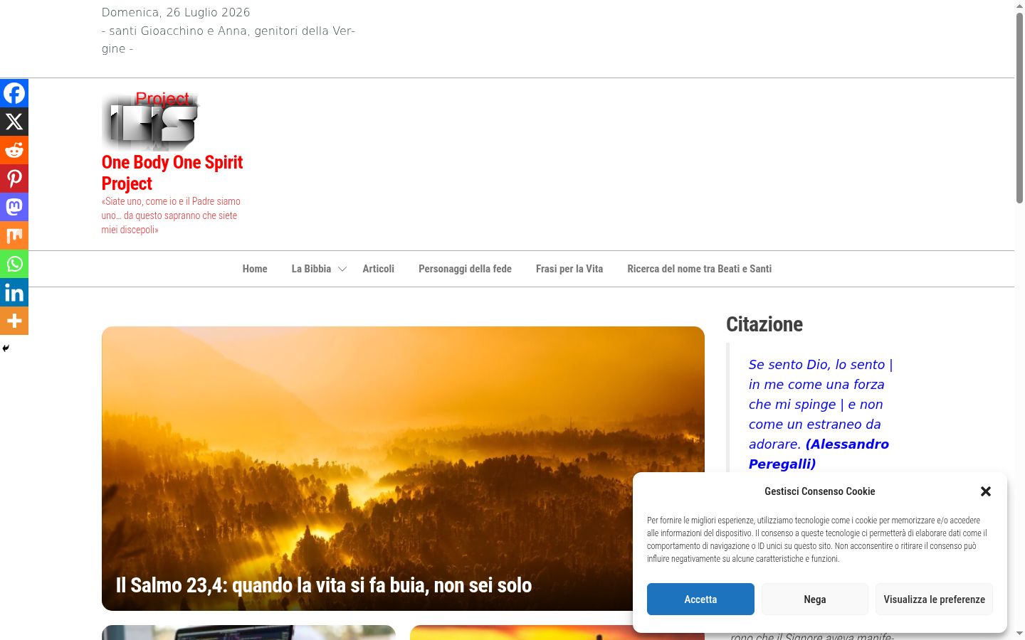 Screenshot des Einwilligungsbanners vor jeglicher Interaktion