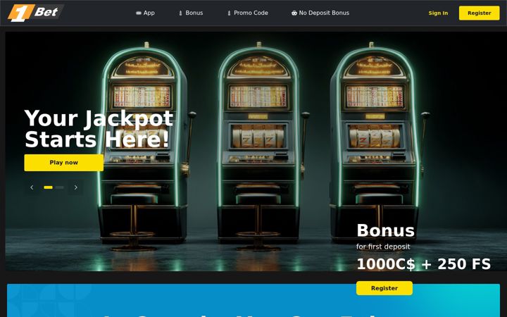 Screenshot of 1betcasino.org