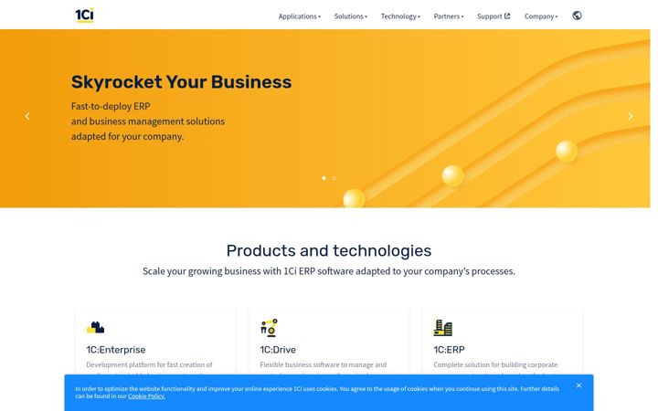 Screenshot of 1ci.com