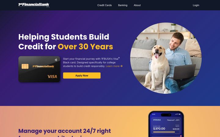 Screenshot of 1fbusa.com