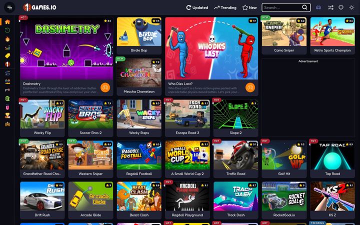 Képernyőkép: 1games.io
