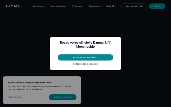 Screenshot of 1home.io