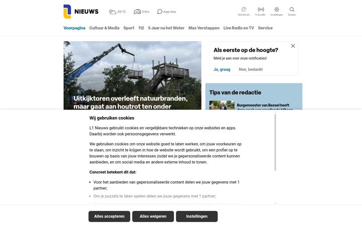 Screenshot of 1limburg.nl