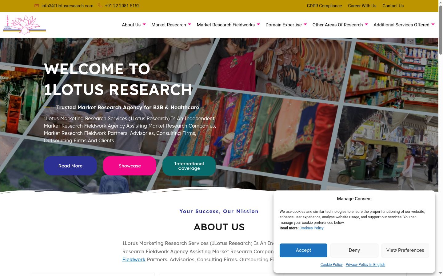 Screenshot tal-banner tal-kunsens muri qabel kwalunkwe interazzjoni