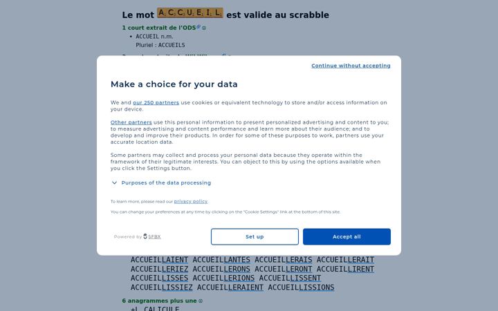 Screenshot of 1mot.net