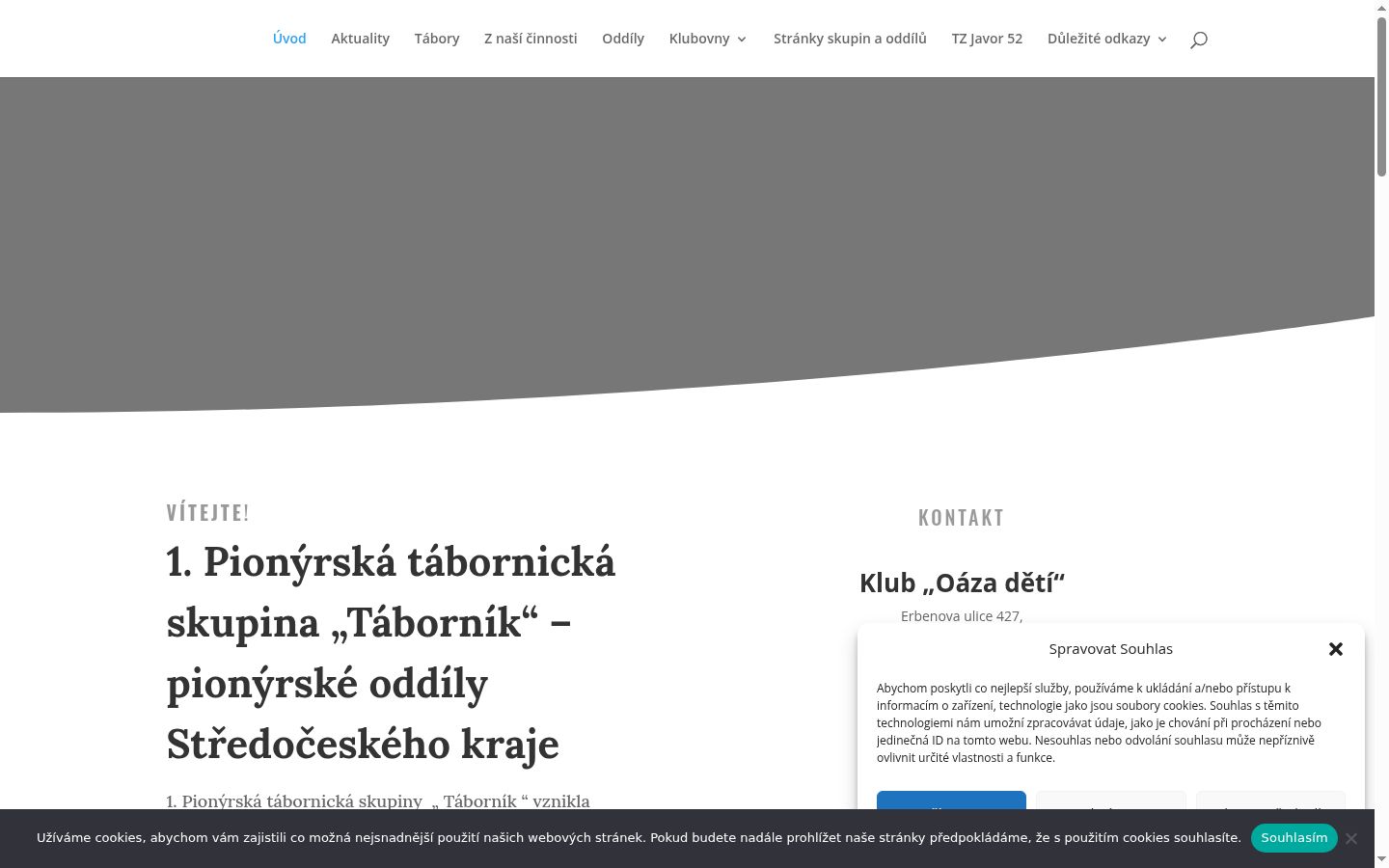 Zrzut ekranu banera zgody wyświetlanego przed jakąkolwiek interakcją