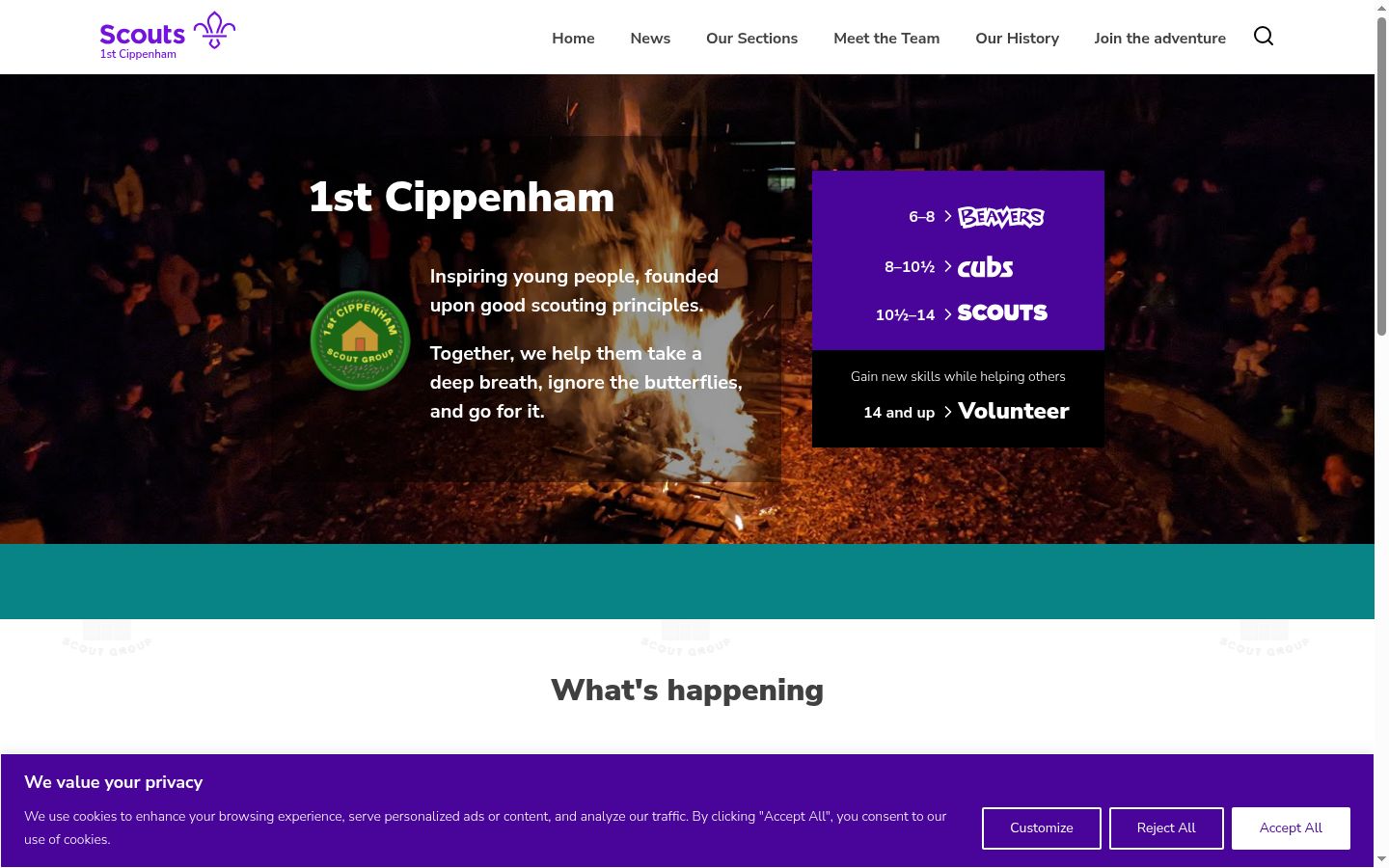 Zrzut ekranu banera zgody wyświetlanego przed jakąkolwiek interakcją