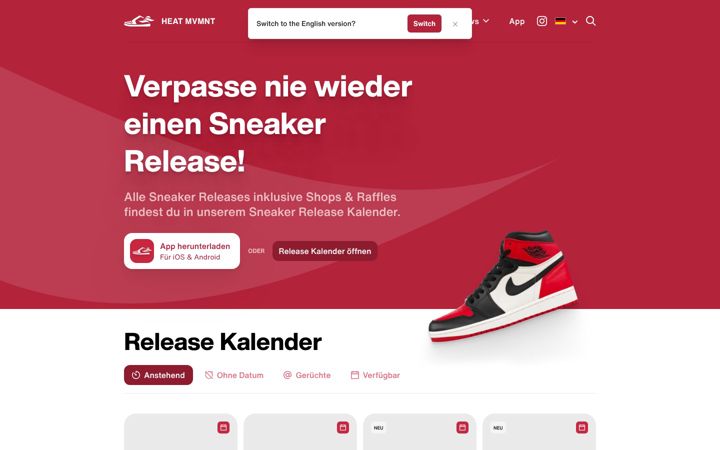 Képernyőkép: 1upsneakers.com