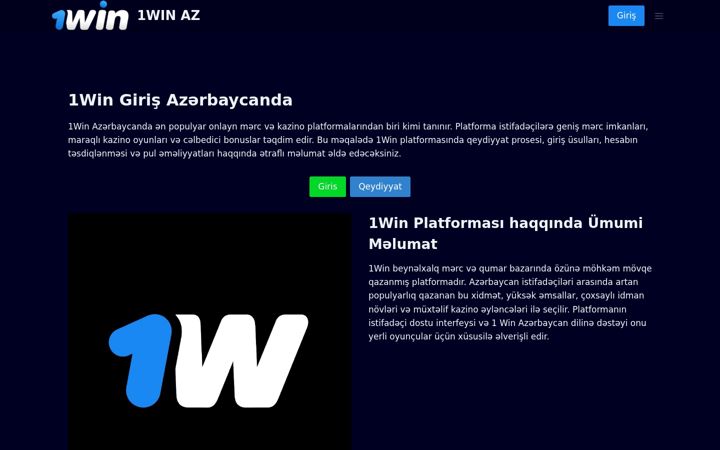 Screenshot von 1win-giris-az.com