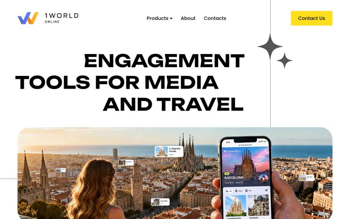 Screenshot of 1worldonline.com
