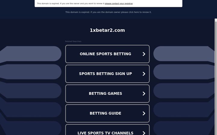 Screenshot of 1xbetar2.com