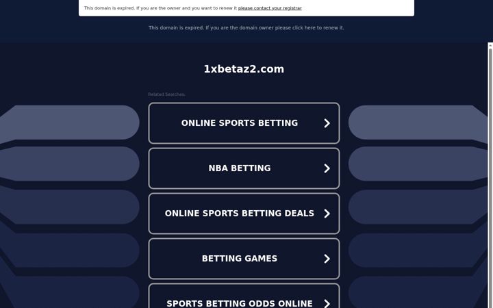 Screenshot of 1xbetaz2.com