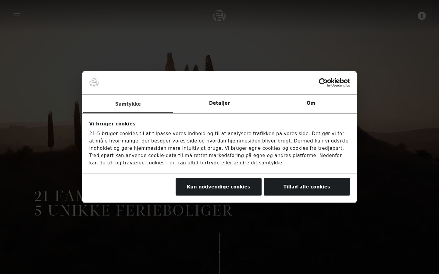 Kuvakaappaus suostumusbannerista, joka näytettiin ennen mitään vuorovaikutusta