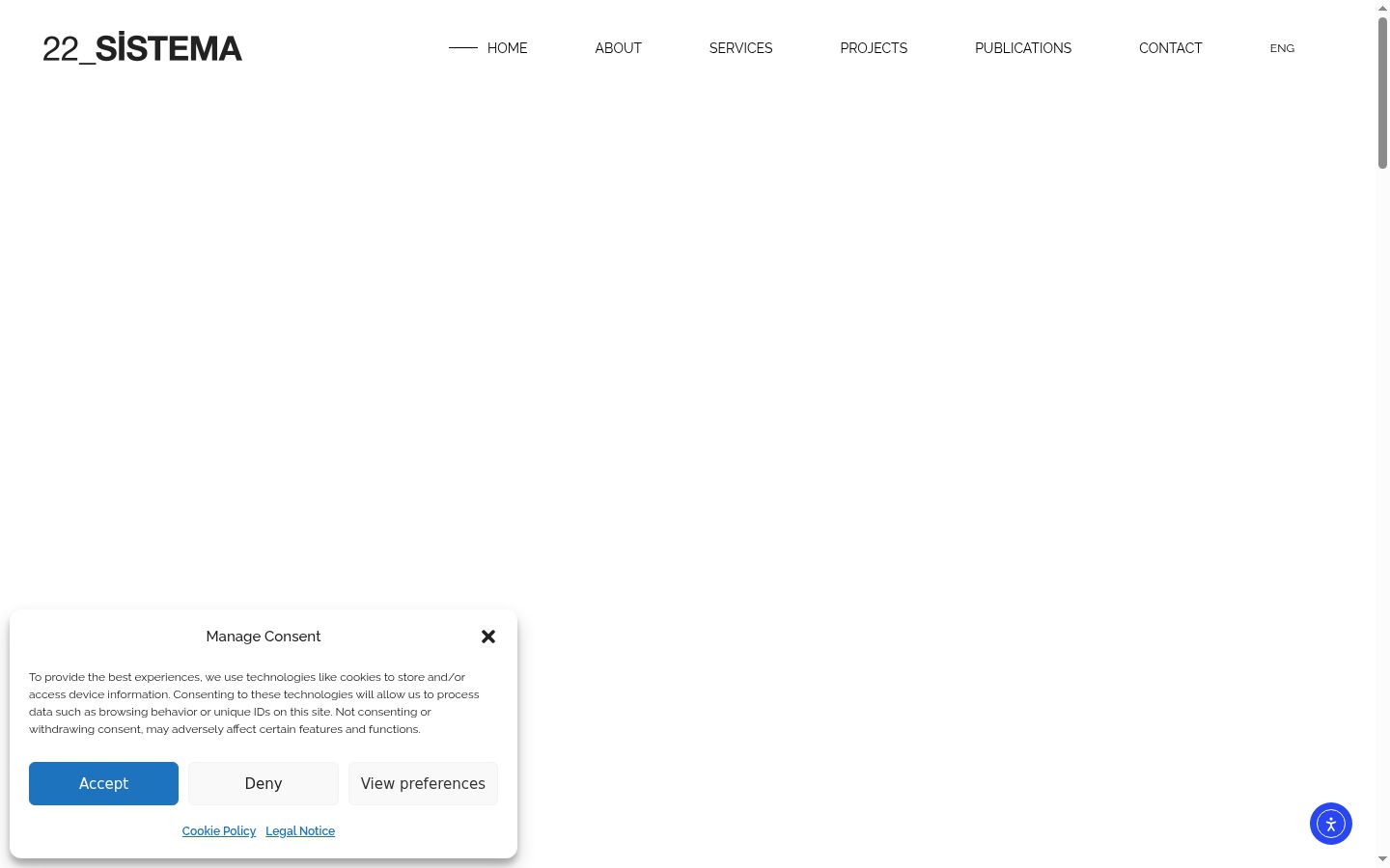 Screenshot des Einwilligungsbanners vor jeglicher Interaktion