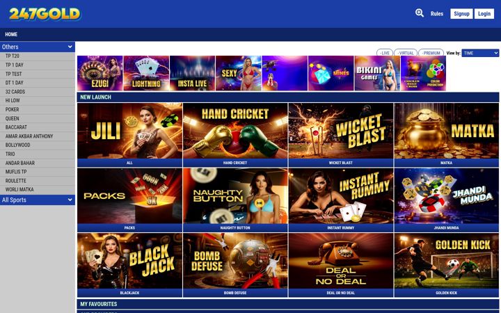Screenshot of 247gold.site