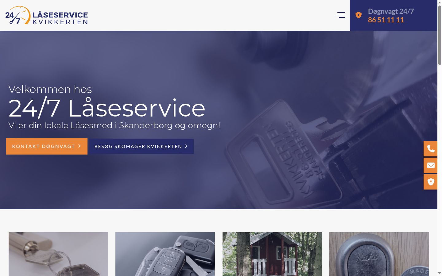 Skærmbillede af samtykkebanneret, som det blev vist før nogen interaktion