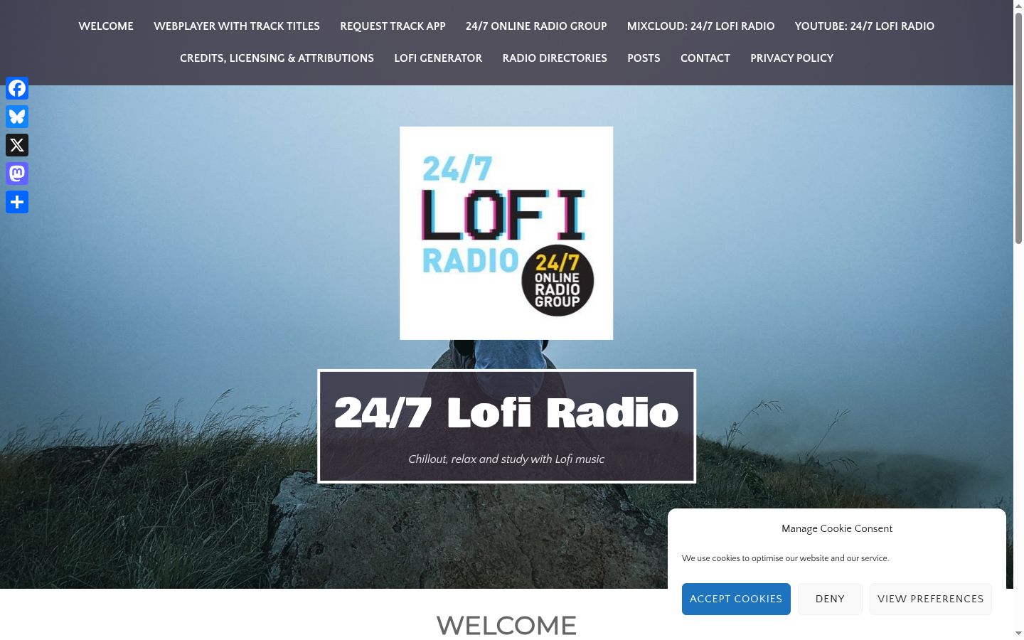 Screenshot tal-banner tal-kunsens muri qabel kwalunkwe interazzjoni