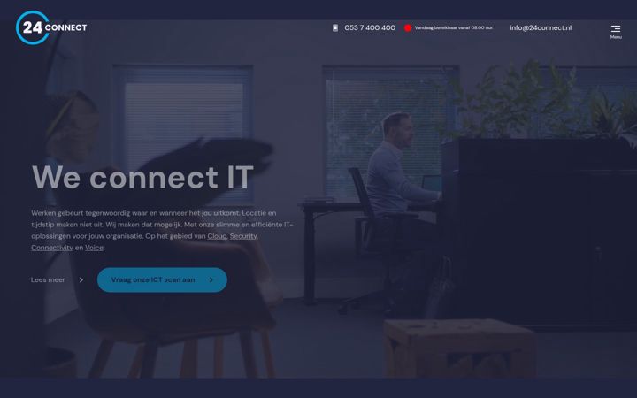 Screenshot of 24connect.nl