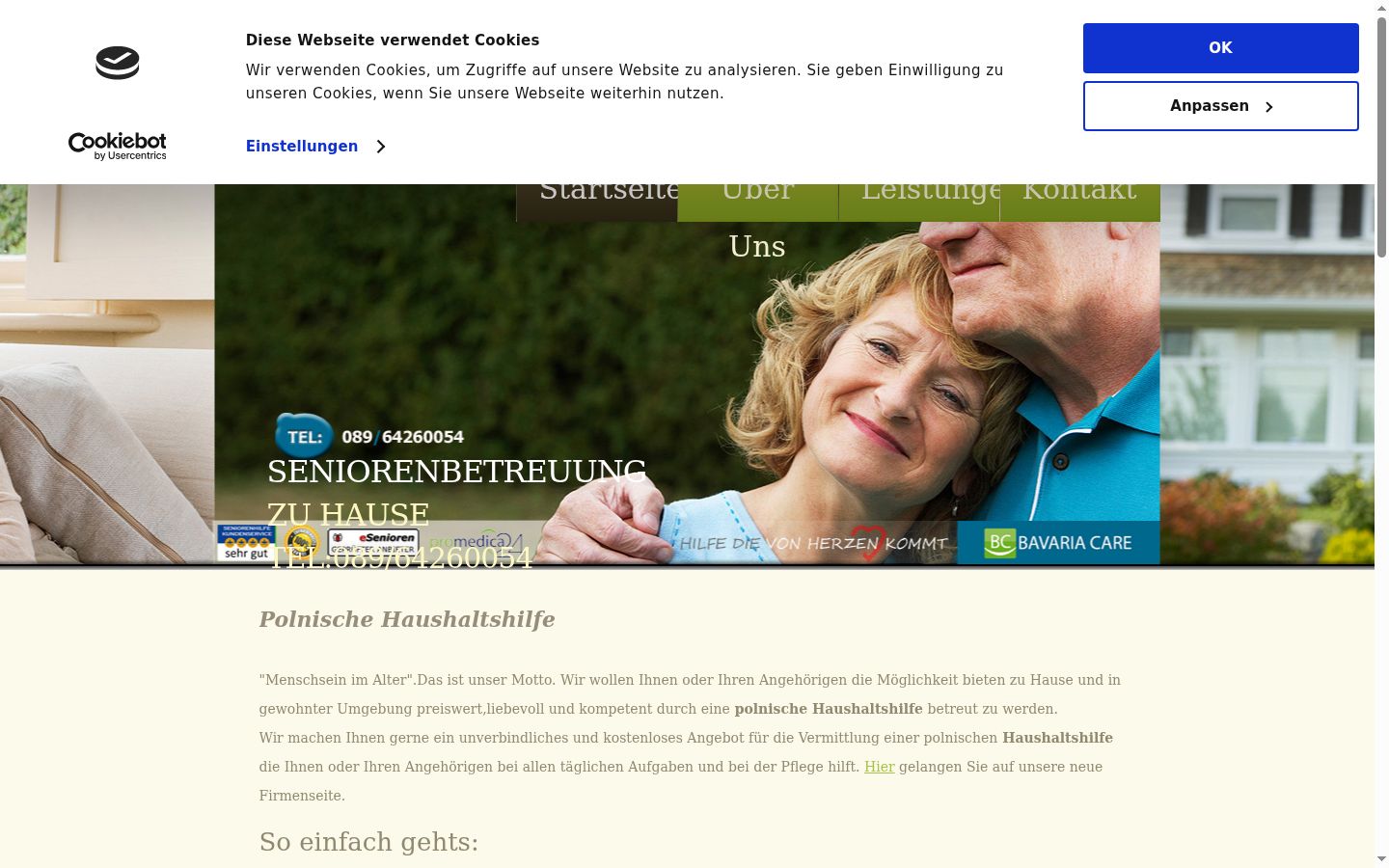 Sutikimo reklamjuostės, rodytos prieš bet kokią sąveiką, ekrano kopija