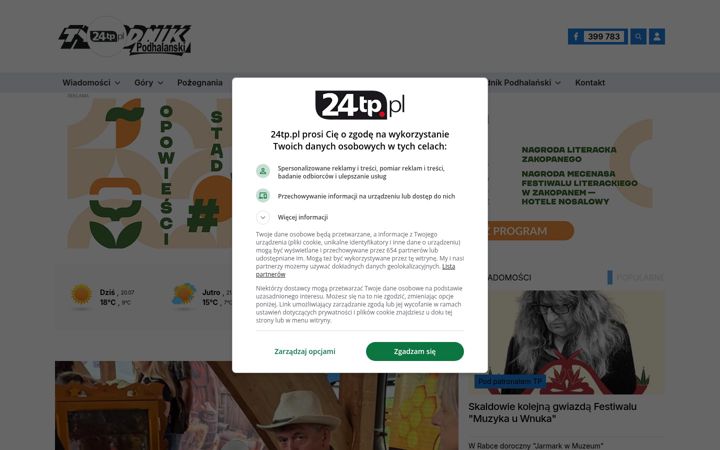 Screenshot of 24tp.pl