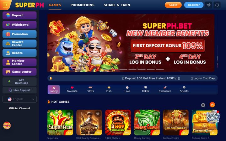 Screenshot of 26superph.com