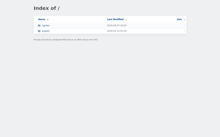Screenshot of 2800.net.au